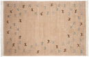 6x9 New Indian Folk Art Design Carpet