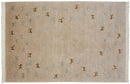 6x9 New Indian Folk Art Design Carpet