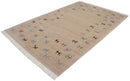 6x9 New Indian Folk Art Design Carpet
