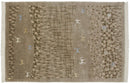 6x9 New Indian Folk Art Design Carpet