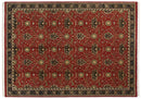 10x14 Vintage Indian William Morris Design Carpet