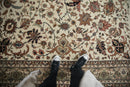 8x8 New Indian Isfahan Design Square Carpet