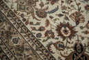 8x8 New Indian Isfahan Design Square Carpet