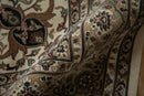 8x8 New Indian Isfahan Design Square Carpet