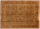 10x13.5 New Gold Wash Indian Oushak Design Carpet