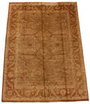 10x13.5 New Gold Wash Indian Oushak Design Carpet