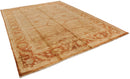 10x13.5 New Gold Wash Indian Oushak Design Carpet