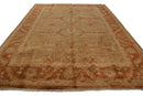 RESERVED 10x13.5 New Gold Wash Indian Oushak Design Carpet