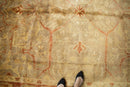 8.5x11.5 New Gold Wash Indian Oushak Design Carpet