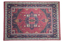 6x9 Vintage Stone Wash Dhurrie Carpet