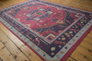 6x9 Vintage Stone Wash Dhurrie Carpet