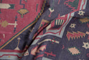 6x9 Vintage Stone Wash Dhurrie Carpet