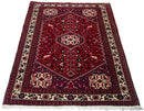 3.5x5 Vintage Abadeh Rug
