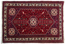 3.5x5 Vintage Abadeh Rug