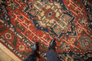 6x9.5 Vintage Indian Heriz Design Carpet