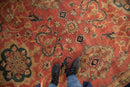 9x11.5 Vintage Agra Carpet