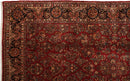 10.5x18.5 Vintage American Sarouk Carpet
