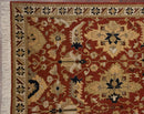 8x10 Vintage Armenian Sultanabad Design Carpet