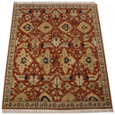 8x10 Vintage Armenian Sultanabad Design Carpet