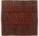 12x12.5 Vintage Fine Bokhara Square Carpet