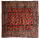 12x12.5 Vintage Fine Bokhara Square Carpet