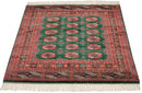 4x4 Vintage Fine Bokhara Square Rug