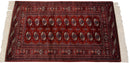 3x5 Vintage Fine Bokhara Rug