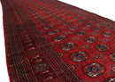 4.5x11 Vintage Fine Bokhara Rug Runner