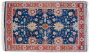 4.5x7 Vintage Indian Bijar Design Rug