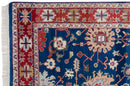 4.5x7 Vintage Indian Bijar Design Rug