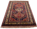 4.5x6.5 Vintage Indian Shiraz Design Rug