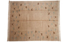 8x10 New Indian Folk Art Design Carpet