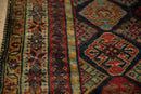 4.5x6 Vintage Indian Jaff Kurd Design Rug
