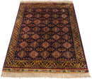 3x5 Vintage Indian Caucasian Design Rug