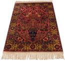3x5 Vintage Indian Bakhtiari Design Rug