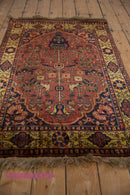 3x5.5 Vintage Indian Bakhtiari Design Rug