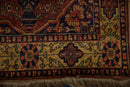 3x5.5 Vintage Indian Bakhtiari Design Rug