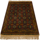 3x5 Vintage Indian Caucasian Design Rug