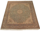 12x14 Vintage Fine Bulgarian Kerman Design Square Carpet