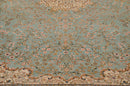 12x14 Vintage Fine Bulgarian Kerman Design Square Carpet