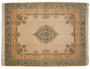 10x13 Vintage Fine Bulgarian Kerman Design Carpet