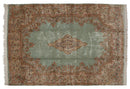 9.5x13.5 Vintage Kerman Carpet
