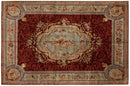 12x15 Indian Savonnerie Design Carpet
