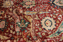 12x15 Vintage Indian Isfahan Design Carpet