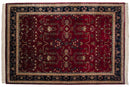 9.5x14 Fine Indian Mohajeran Sarouk Design Carpet