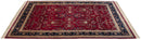 9.5x14 Fine Indian Mohajeran Sarouk Design Carpet