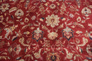 11.5x15 Fine Indian Mohajeran Sarouk Design Carpet