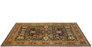 9.5x14.5 Fine Indian Serapi Design Carpet