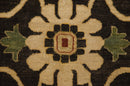 9.5x14.5 Fine Indian Serapi Design Carpet