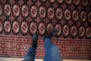 6x9 Vintage Fine Bokhara Carpet